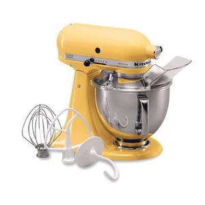 KitchenAid KSM150PSMY  Artisan&#174; Series Majestic Yellow 5 Quart Stand Mixer
