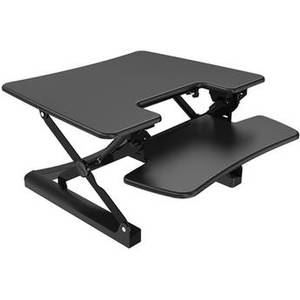LXR30 30" Sit-Stand Desktop Riser (Black)