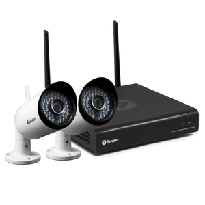 Wifi HD Security System w/ 2 Day/Night Cameras