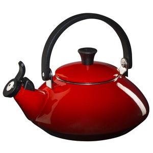 1.6 Qt Enamel-on-Steel Zen Kettle Cherry
