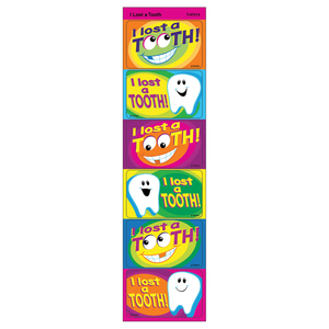 Trend I Lost a Tooth Large Applause STICKERS&#174;, 30 per Pack, 12 Packs