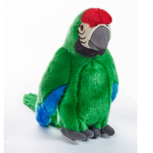 National Geographic Green Tropical Parrot Plush