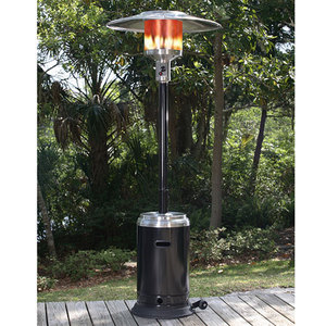 Stainless Steel & Black Commercial Patio Heater