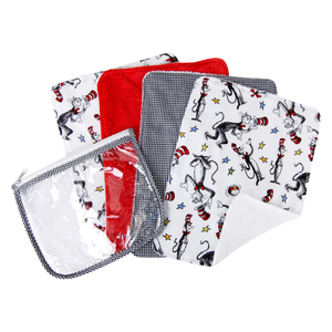 Dr. Seuss by Trend Lab Dr. Seuss Cat in the Hat Zip Pouch Set