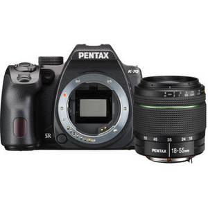 K-70 DSLR Camera with 18-55mm Lens (Black)