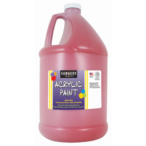 Sargent Art Red Acrylic Paint 64 oz. Bottle (Half Gallon)