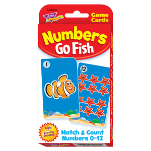 Trend Numbers Go Fish Challenge Cards&#174;, Set of 12