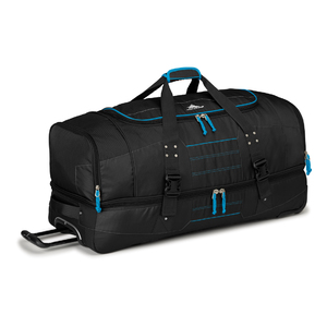 Ultimate Access 2.0 36" Drop-Bottom Wheeled Duffel Black/Blue