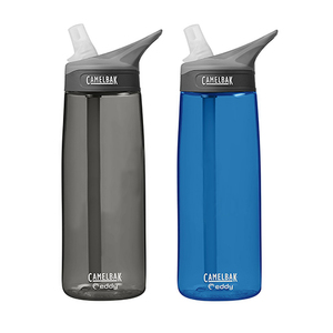 Eddy 0.75L 2-Pack Watter Bottles Charcoal & Oxford