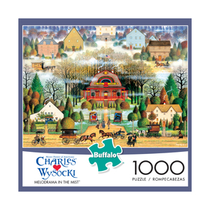 Buffalo Games & Puzzles Charles Wysocki - Melodrama in the Mist: 1000 Pcs