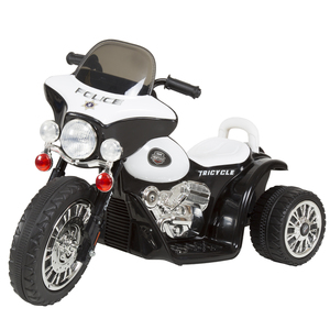 Lil' Rider Mini Three Wheel Police Chopper - Black