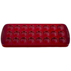 Deviled Egg Stoneware Platter Cherry