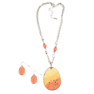 Covington Women&#8217;s Embellished Necklace & Earrings Set