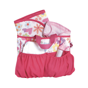 Adora Dolls  5-Piece Diaper Bag with Accessories Changing Set