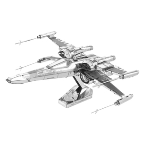 Fascinations Toys & Gifts Metal Earth 3D Laser Cut Model - Star Wars Episode 7 Poe Dameron's X-Wing Fighter