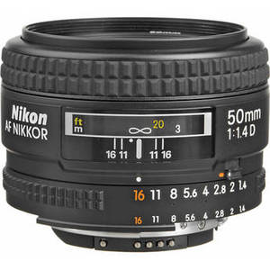 AF NIKKOR 50mm f/1.4D Lens