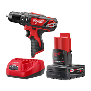 M12 3/8" Hammer Drill/Driver w/ Battery & Charger