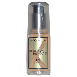 Max Factor Second Skin Foundation - # 075 Golden by  for Women - 30 ml Foundation