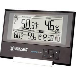 Slim Line Personal Weather Station with Atomic Clock