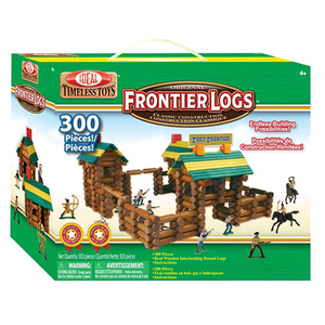 280pc Frontier Logs w/ 20pc Action Figures 4+ Years