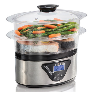 5.5 Qt 2 Tier Digital Food Steamer