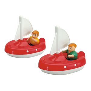 Aquaplay 2 Sailboats with 2 Figures