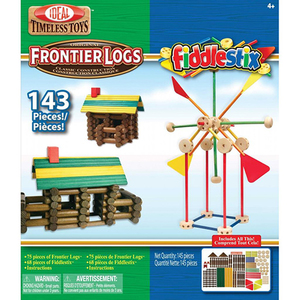143pc Frontier Logs and Fiddlestix Ages 4+ Years