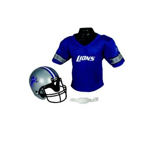 Franklin Sports NFL Detroit Lions Helmet/Jersey Set