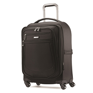 MightLight 2 21" Softside Spinner Black
