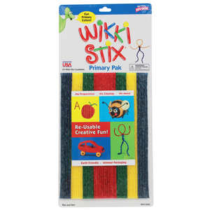 Wikki Stix  Primary Colors Pack - 48 per pack, 6 packs total