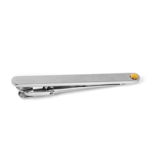 Men's Two Tone Stainless Steel Tie Pin