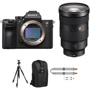 Alpha a7R III Mirrorless Digital Camera with 24-70mm f/2.8 Lens and Pro Kit