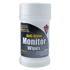 Anti Static Monitor Wipes (80 Count)
