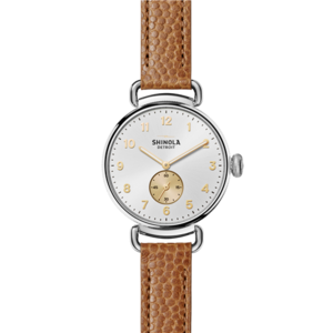 Shinola The Canfield Leather Strap Watch