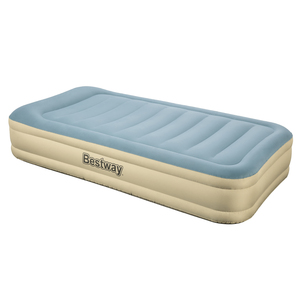Bestway 14 Inch Twin Fortech Airbed with Built in AC Pump