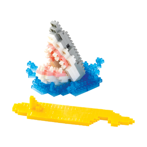 Bepuzzled 3D Pixel Puzzle - Shark: 202 Pcs