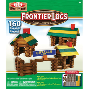 160pc Frontier Logs Ages 4+ Years