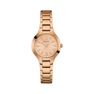 Womens Classic Rose Gold-Tone Watch