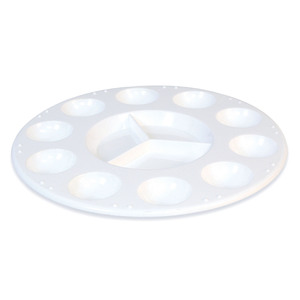 Sargent Art 10 Well Round Palette, Set of 24