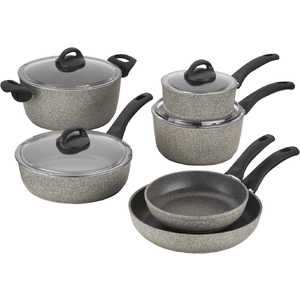 Parma Forged Aluminum 10pc Nonstick Cookware Set