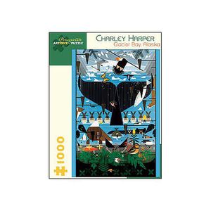 Pomegranate Communications, Inc. Charley Harper - Glacier Bay, Alaska Puzzle: 1000 Pcs