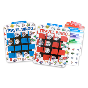 Travel Flip-to-Win Bingo Game Ages 4-7 Years