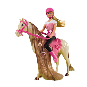 Steffi Love Riding Tour with Horse and Doll