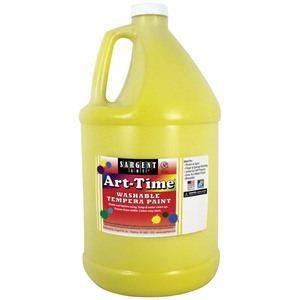 Sargent Art Yellow Art-Time Washable Paint Gallon