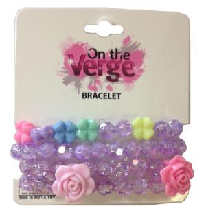 On the Verge Girl's 4-Pack Beaded Bracelets