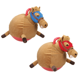 Race Horse Hopper Ball Pair