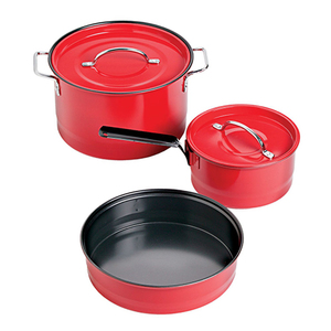 6pc Family Cook Set Red