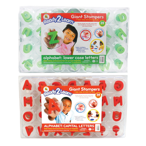 Center Enterprises Ready2Learn™ Giant Stampers, Alphabet Letters Lowercase & Uppercase, 56/Pack