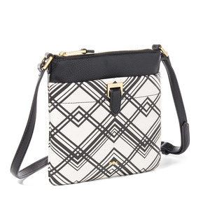 Carlisle Crossbody Black/White