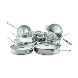 Copper-Core 14-Piece Cookware Set